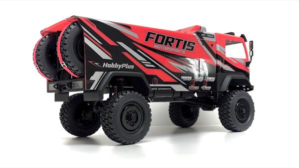 Hobby Plus 1:18 "DKR-4 Fortis" Rally Truck brushless RTR - Red